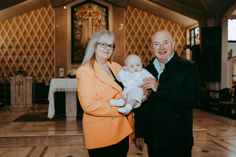 Darragh and His Christening Day