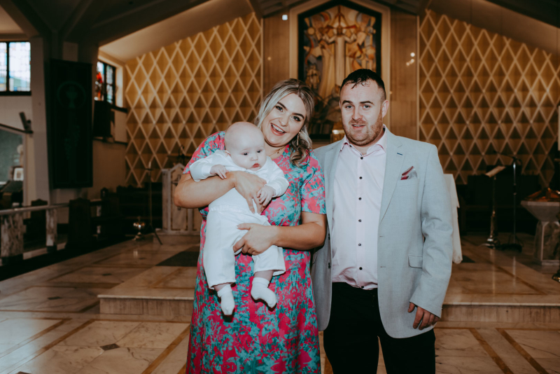 Darragh and His Christening Day