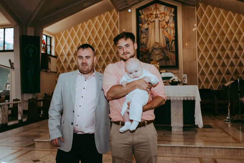 Darragh and His Christening Day