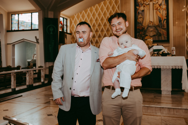 Darragh and His Christening Day