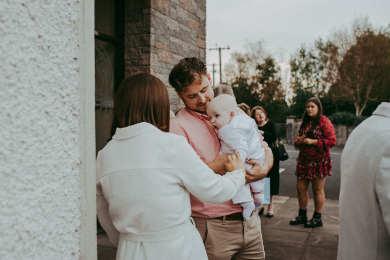 Darragh and His Christening Day