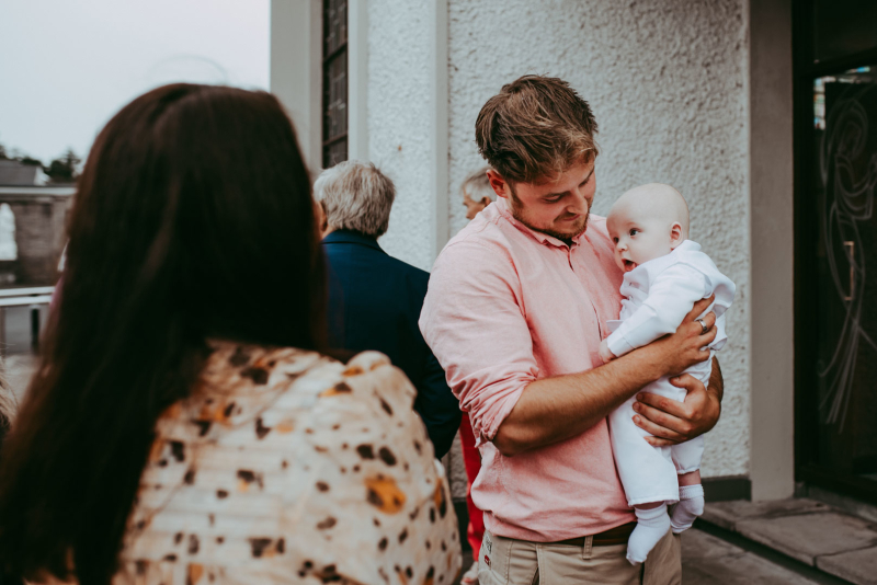 Darragh and His Christening Day