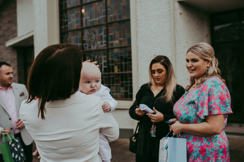 Darragh and His Christening Day