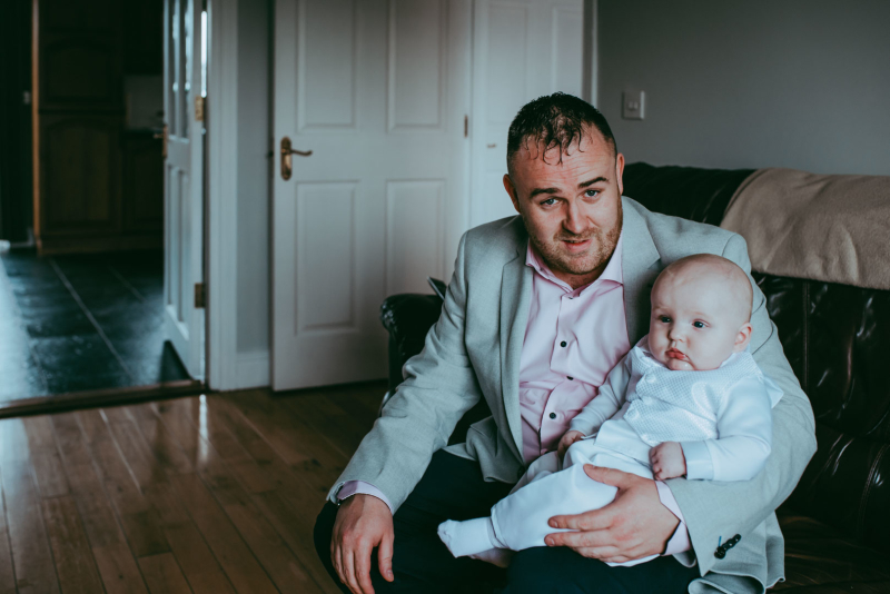 Darragh and His Christening Day