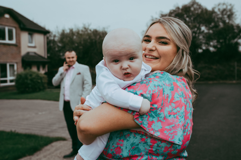 Darragh and His Christening Day