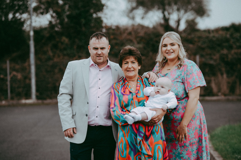 Darragh and His Christening Day