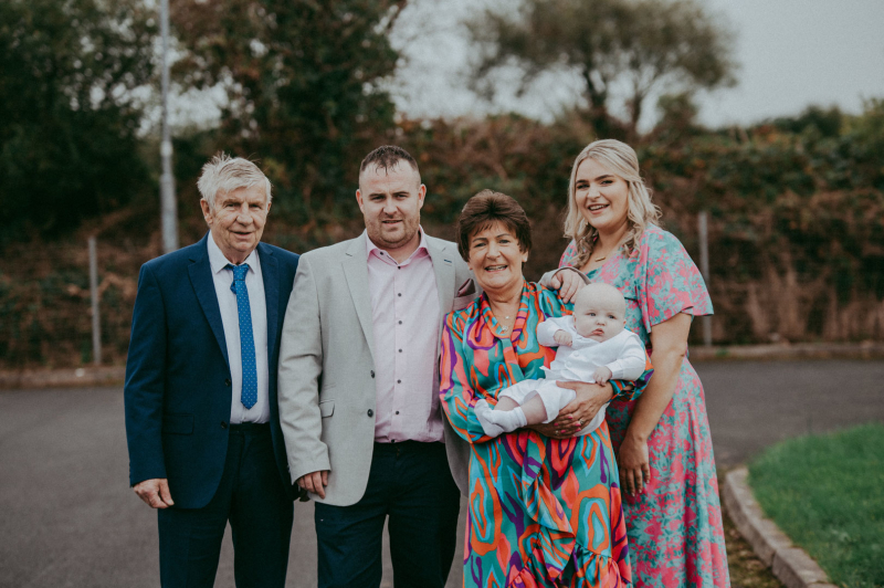 Darragh and His Christening Day