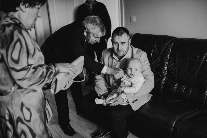 Darragh and His Christening Day