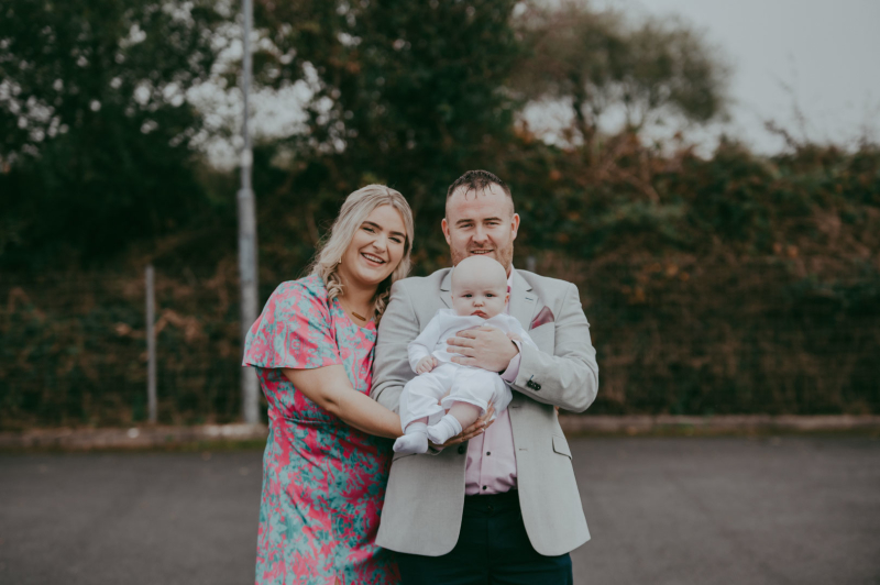 Darragh and His Christening Day