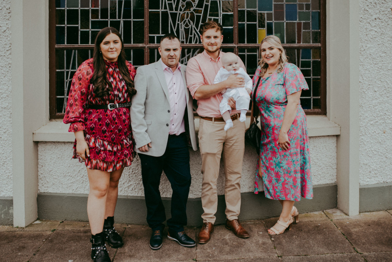 Darragh and His Christening Day