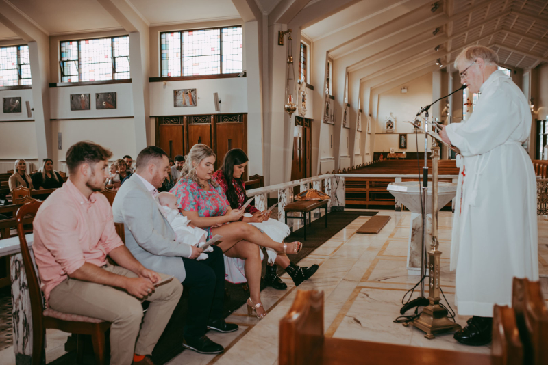 Darragh and His Christening Day