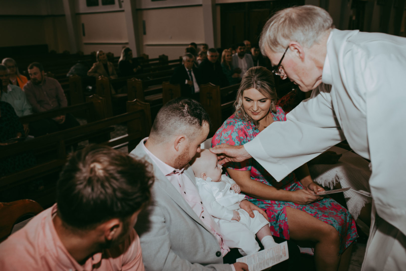 Darragh and His Christening Day